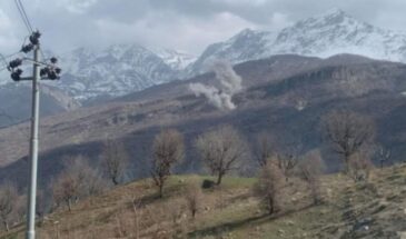 Сельская местность Амедие под обстрелом