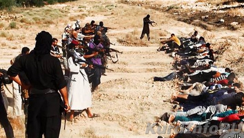 “Исламское государство” распространило видео массового убийства заложников