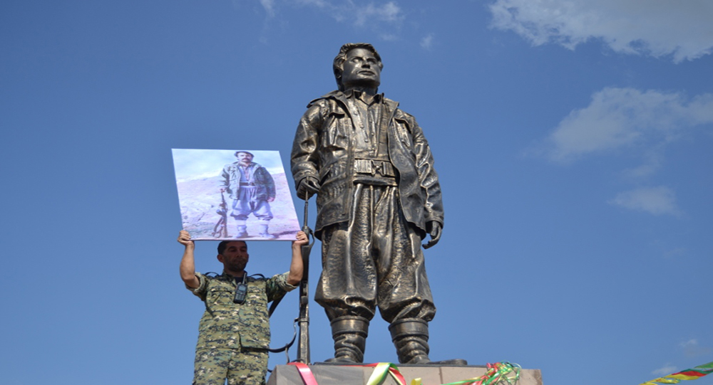 В Кобани был установлен памятник командиру Агиду