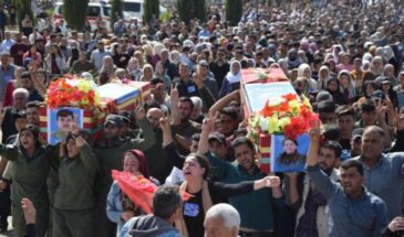 Павшие герои Хемлин Кобани и Бозан Махмуд похоронены в Кобани