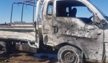 Турецкие оккупанты нанесли удар по четырем автомобилям в Дерике