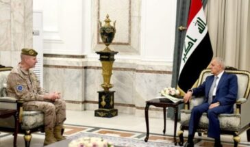 Латиф Рашид встретился с командующим миссией НАТО в Ираке