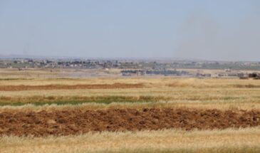 В результате турецких обстрелов в Рожаве загорелись сельскохозяйственные поля