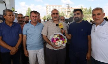В Сиирте встретили Абдуллу Аксу, освобожденного после 31 года заключения