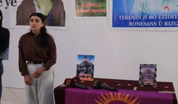 В Шенгале почтили память партизанок Беритан Хеви и Бериван Шенгали