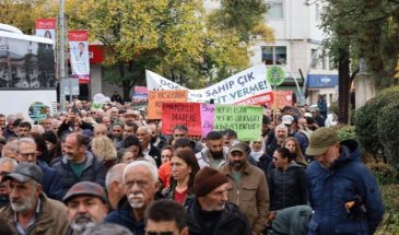 Демонстрация в Дерсиме в защиту окружающей среды