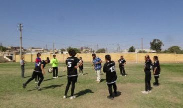 Перемещенные жительницы Африна преуспели в футболе