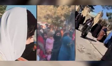 Женщины Герата протестуют против Талибана, отстаивая право на жизнь и достоинство