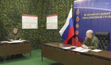 Путин заслушал доклады военных о продвижении войск и освобождении новых городов на фронте