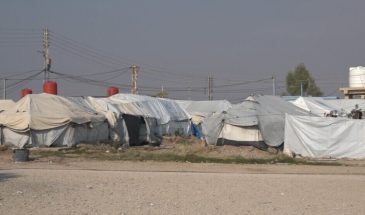 Страдания беженцев в зимнем лагере «Науроз»