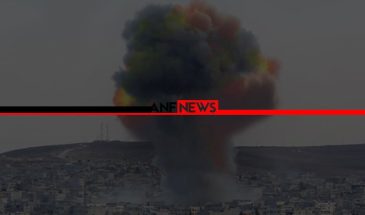 Деревня Тель-Барод под обстрелом из тяжелого вооружения