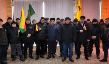 В Краснокуте прошла акция солидарности с народом Рожавы