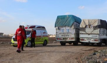 3 грузовика с гуманитарной помощью из Южного Курдистана прибыли в Хасаке