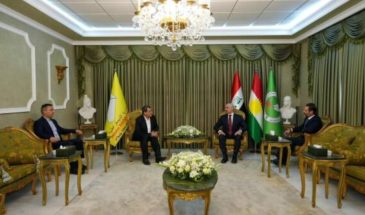 Бафел и Кубад Талабани приняли Мазлума Абди в Сулеймании