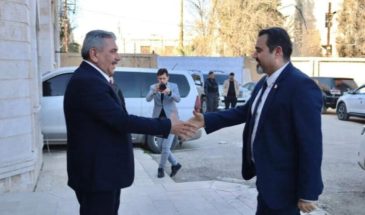 Губернатор Хасаке принял министра образования переходного правительства