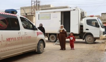 «Красный полумесяц» оказывает медицинскую помощь беженцам в Кобани