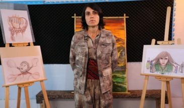 Отражение сопротивления в Рожаве и Рожхилате на холстах художницы-партизанки