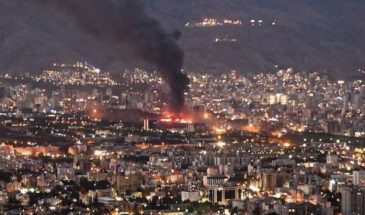 Новая масштабная волна атак на Иран на 14-й день войны