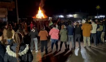 В Тирбеспие, Силаше и Хасаке зажгли костры Науроза