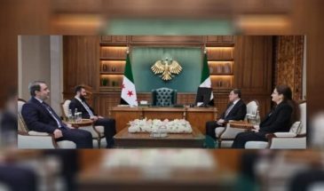 Мазлум Абди и Ильхам Ахмад провели встречу с Ахмедом аш-Шараа