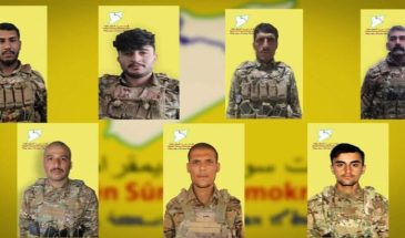 СДС опубликовали имена семи бойцов, павших в Дейр эз-Зоре и Ракке