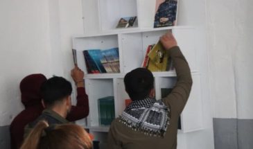 Союз молодежи езидов открывает новую библиотеку в Духоле, Шенгал