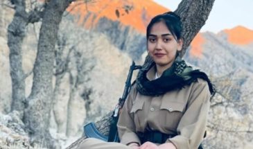 В результате атаки дрона погибла боец пешмерга Хазаль Моляи