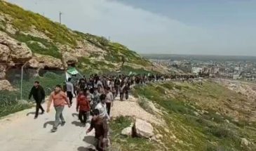 Жители Джабаль-Акиля протестуют против сноса своих домов турецкими войсками