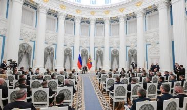 Путин встретился с выпускниками программы «Время героев» в Кремле