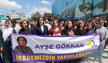 Женщины в Ване протестуют против тюремного заключения Айше Геккан