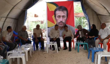 В Мардине люди массово посещают траурные палатки в память о павших героях Курдистана
