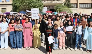 В Рожаве продолжаются протесты за образование на родном языке