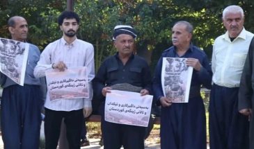 В Ранье прошла акция против разрушения природы Курдистана и военного присутствия Турции